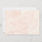 Invitation Fleurs sauvages de Boho neutres bébé dans le Baby (Dos)