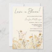 Invitation Fleurs sauvages de mariage Shower de mariage (Devant)