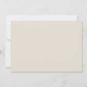 Invitation Fleurs sauvages de pot de maçon de dîner de (Dos)