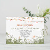 Invitation fleurs sauvages et jeux de lumières à cordes (Debout devant)