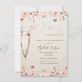 Invitation Fleurs sauvages et Prosecco (Devant)