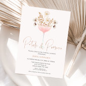 Invitation Fleurs sauvages floraux pétales parquet Fête des m