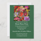 Invitation Fleurs Sauvages Natives Australiennes (Devant)