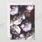 Invitation Fleurs sur mesure Bourgogne  (Dos)
