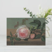 Invitation Fleurs sur un rebord par Ottesen, Fête de douche d (Debout devant)