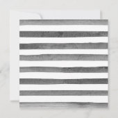 Invitation Fleurs violettes, orange et noires Anniversaire (Dos)