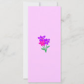 Invitation Fling de printemps (Dos)