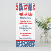 Invitation Flip Flops America (Debout devant)