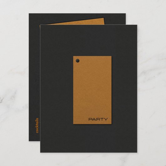 Invitation Flip Party (Devant / Derrière)