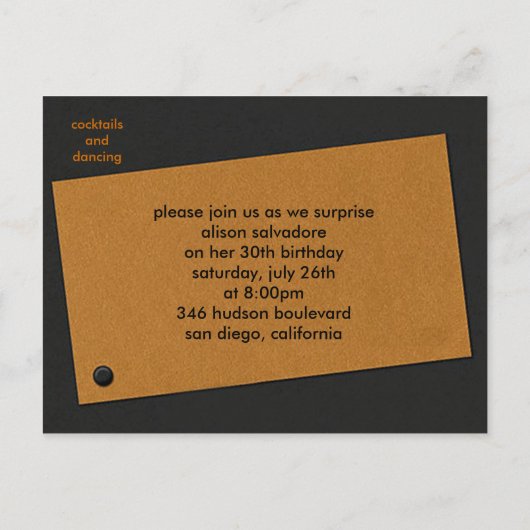 Invitation Flip Party (Dos)