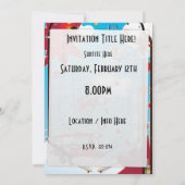 Invitation Flipper à billes (Dos)