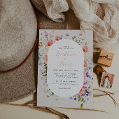 Invitation Flirt Floral Meadow | Mariage d'été