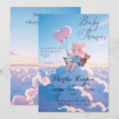 Invitation Floating Dreams & Gentle Hugs (Devant / Derrière)