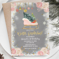 Flocon de neige blanc Hiver Onederland Anniversair