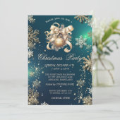 Invitation Flocons de Neige Dorés, Société de Boule de Noël V (Debout devant)