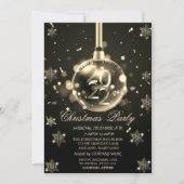 Invitation Flocons d'Or, Boule de Noël 2022 Soirée (Devant)