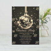 Invitation Flocons d'Or, Boule de Noël 2022 Soirée (Debout devant)