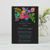 Invitation Flora Coloré Mexicain (Debout devant)