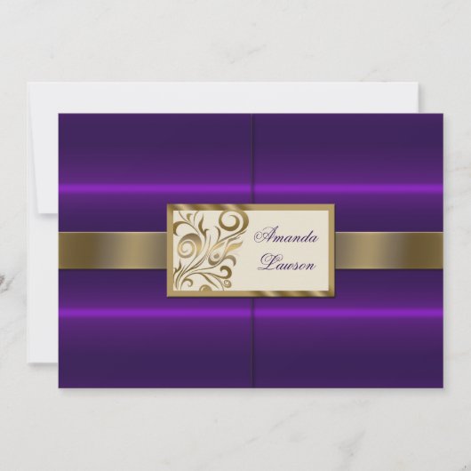 Invitation Floral (Devant)