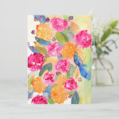 Invitation floral (Debout devant)