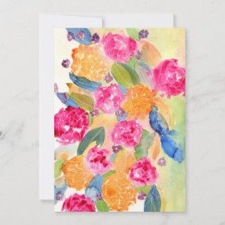Invitation floral