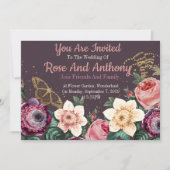 Invitation Floral (Devant)