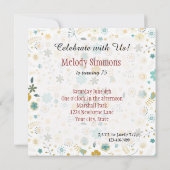 Invitation Floral (Dos)