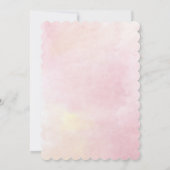 Invitation Floral 15e anniversaire Quinceanera fête d'anniver (Dos)