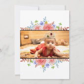 Invitation Floral Annaprashan (Dos)