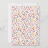 Invitation Floral Baby Girl Shower (Dos)