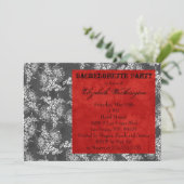 Invitation Floral Bachelorette Party (Debout devant)