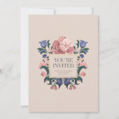 Invitation Floral Bliss (Devant)