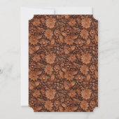Invitation Floral Boho Brown (Dos)