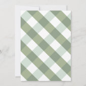 Invitation Floral Bois Rustique I Do BQ Couples Douche (Dos)