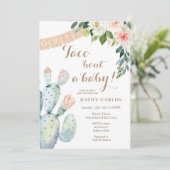 Invitation Floral Cactus Taco ‘Bout a Baby Pampas Grass (Debout devant)