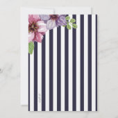 Invitation Floral Cameo (Dos)