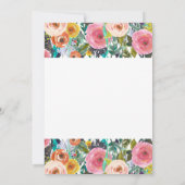 Invitation Floral Chic Baby shower (Dos)