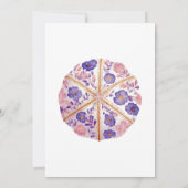 Invitation Floral Coastal Beach Nautical Bridal Shower (Dos)