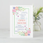 Invitation Floral Corners (Debout devant)