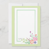 Invitation Floral Corners (Dos)