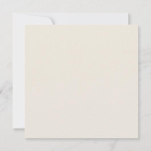 Invitation Floral doré | Mariage géométrique bleu et or Marin (Dos)