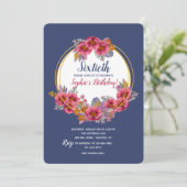 Invitation Floral Elegance (Debout devant)