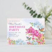 Invitation Floral esthétique (Debout devant)