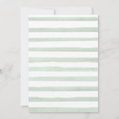 Invitation Floral Eucalyptus Koala Baby shower fille (Dos)