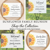  Invitation Floral Family Reunion