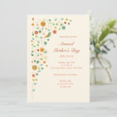 Invitation Floral Garland (Debout devant)