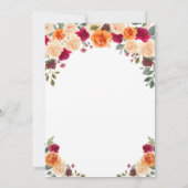 Invitation Floral Gold Tiara Quinceanera (Dos)