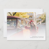 Invitation Floral Graduation 2024 Photo Grad Party (Dos)