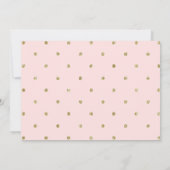 Invitation Floral Little Citrouille Photo Anniversaire Invita (Dos)