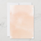 Invitation Floral Lune On Peut Bearly Wait Baby shower (Dos)